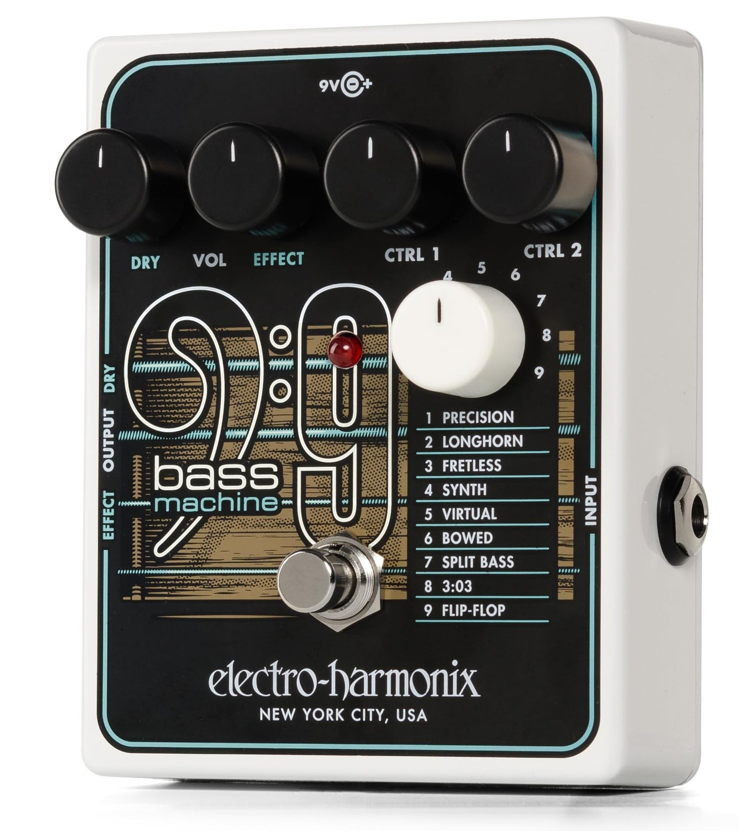 Electro - Harmonix BASS9 Bass Machine Pedal - electronicsexpo.com - Guitar Pedals & Effects