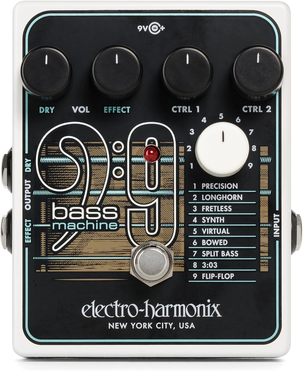 Electro - Harmonix BASS9 Bass Machine Pedal - electronicsexpo.com - Guitar Pedals & Effects
