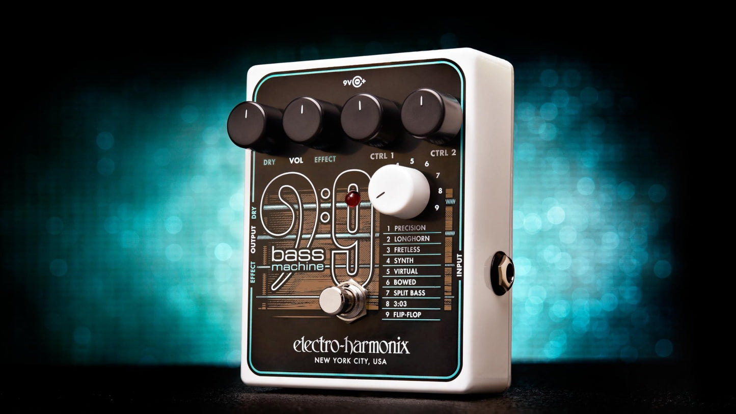 Electro - Harmonix BASS9 Bass Machine Pedal - electronicsexpo.com - Guitar Pedals & Effects