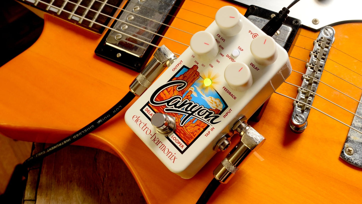 Electro - Harmonix Canyon Delay & Looper Pedal - electronicsexpo.com - Guitar Pedals & Effects