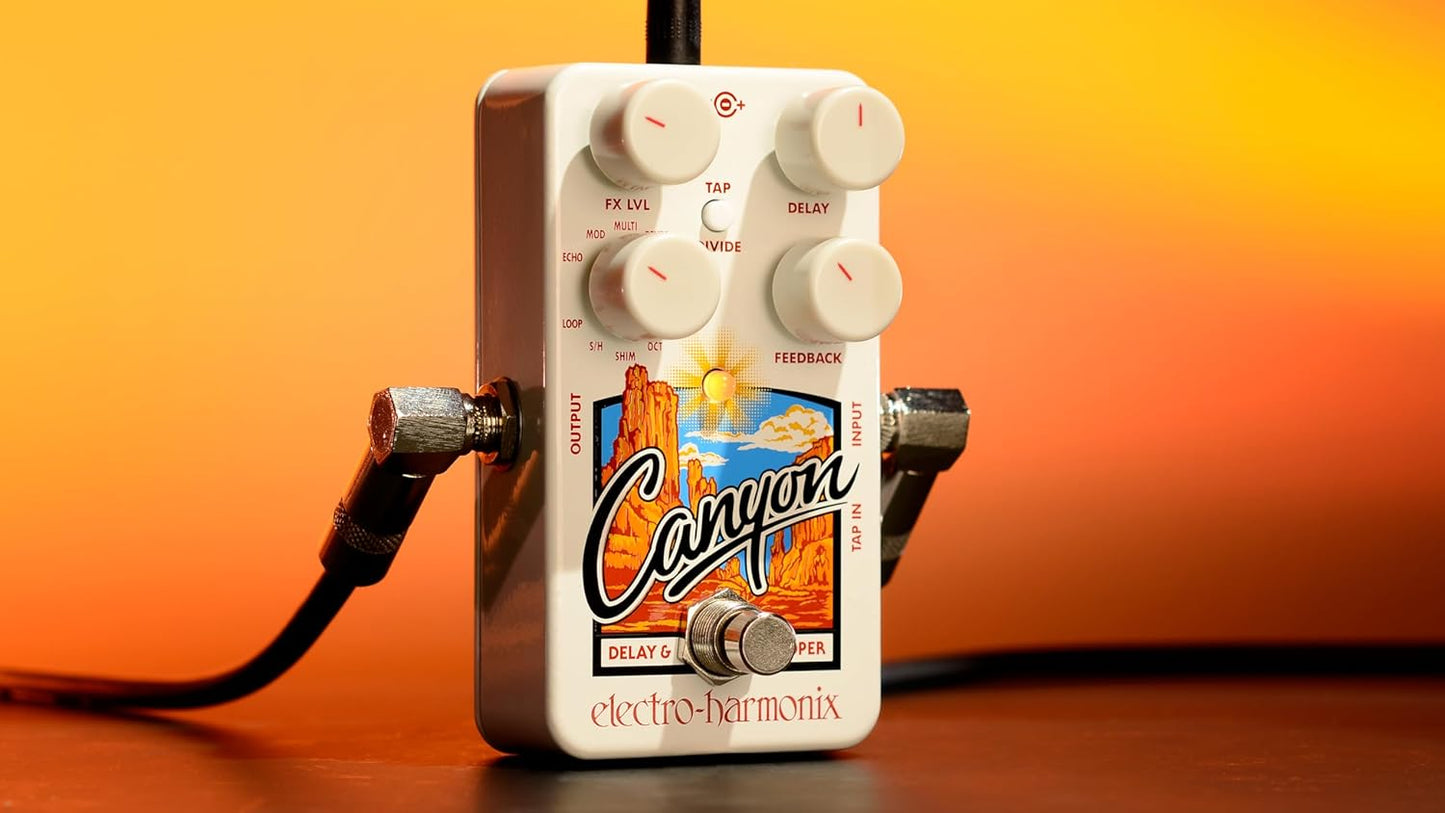 Electro - Harmonix Canyon Delay & Looper Pedal - electronicsexpo.com - Guitar Pedals & Effects