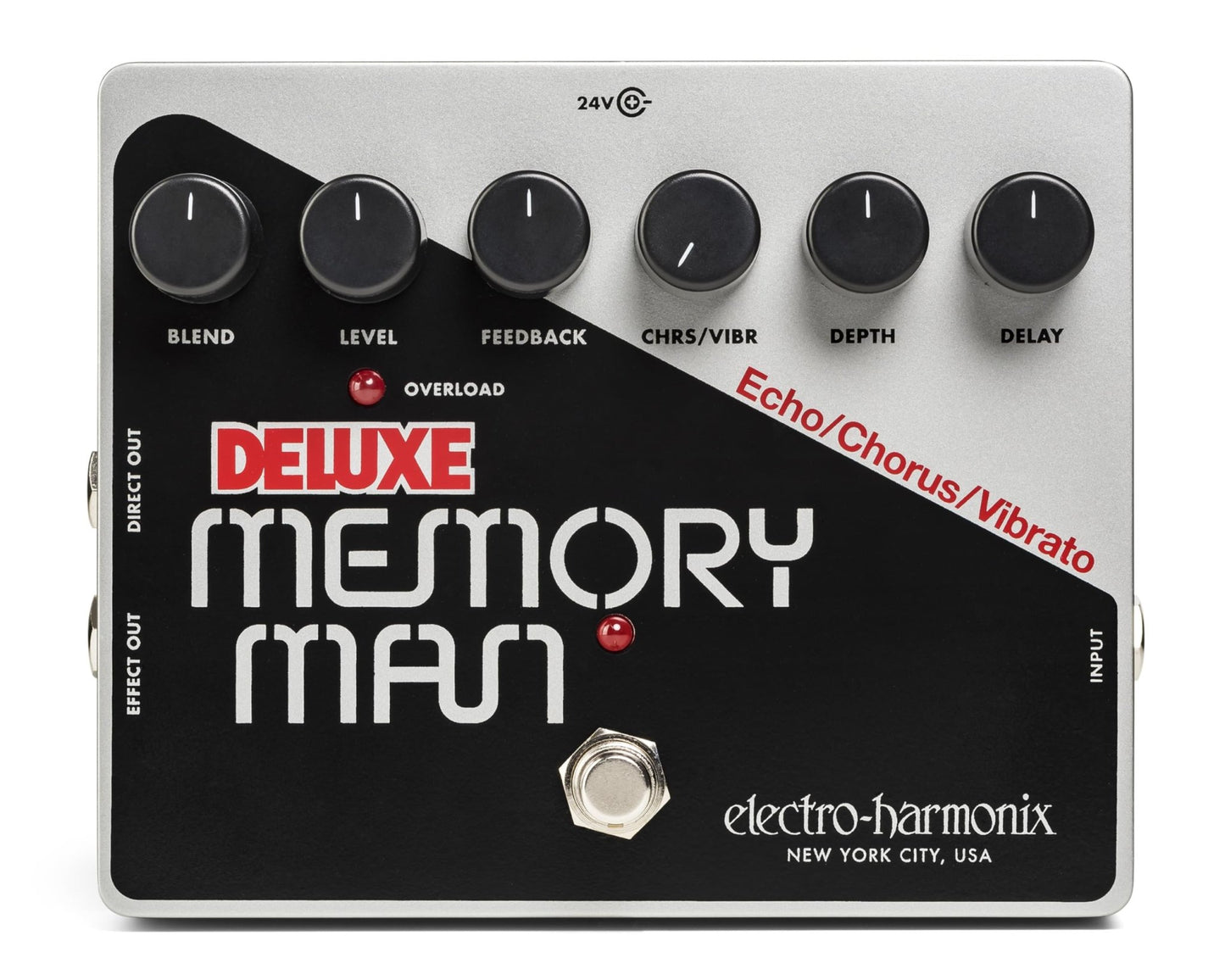 Electro - Harmonix Deluxe Memory Man Analog Delay/Chorus/Vibrato Pedal - electronicsexpo.com - Guitar Pedals & Effects