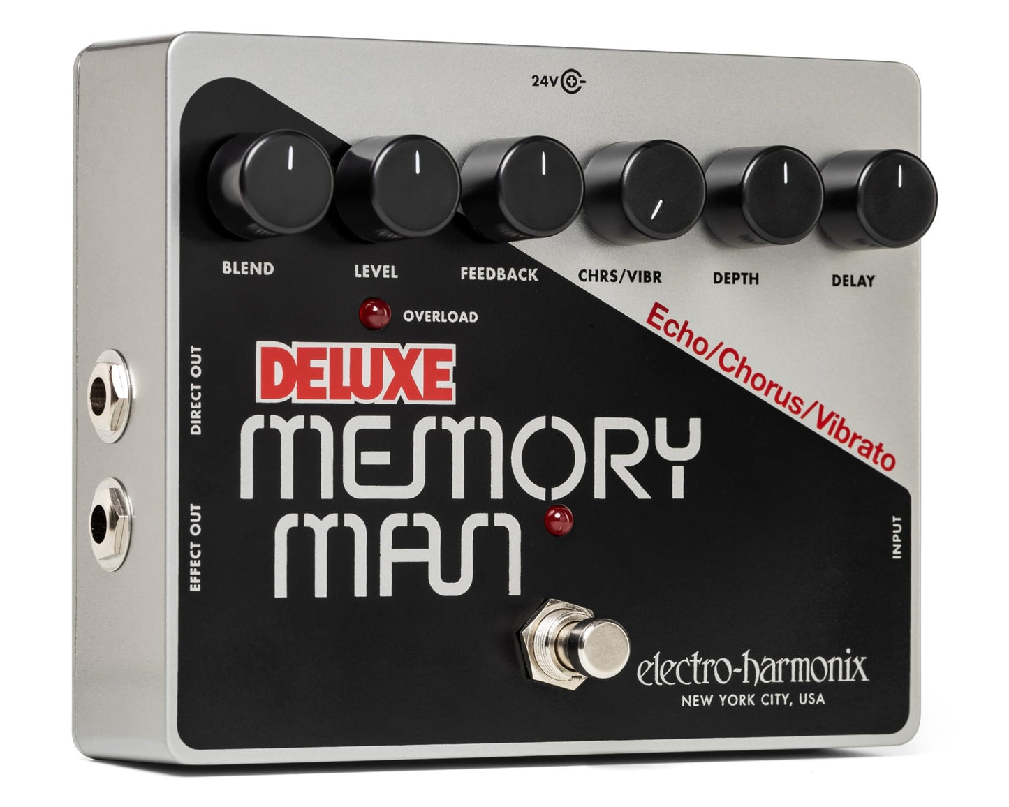 Electro - Harmonix Deluxe Memory Man Analog Delay/Chorus/Vibrato Pedal - electronicsexpo.com - Guitar Pedals & Effects