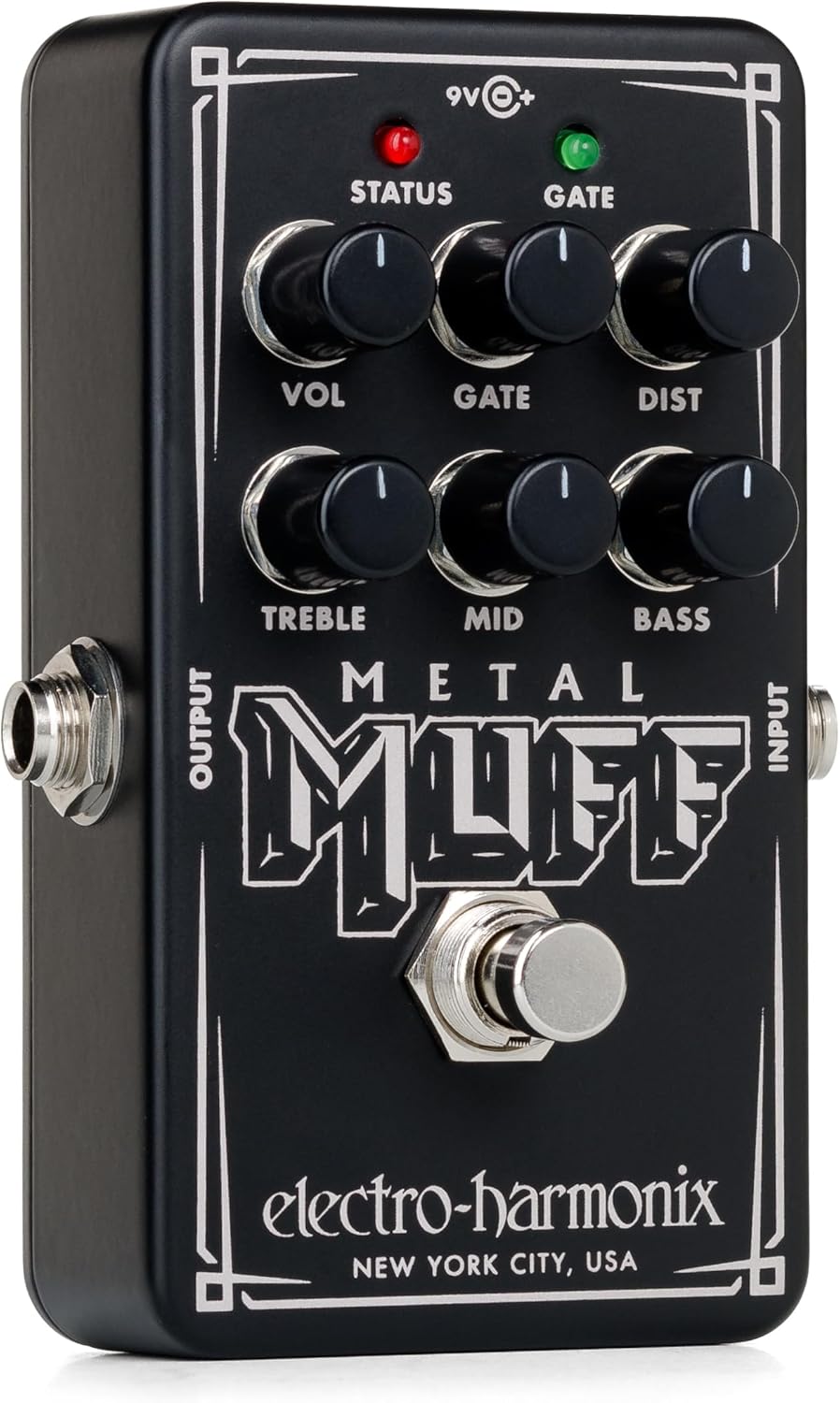 Electro - Harmonix Nano Metal Muff, Black, NANO METAL MUFF - Electric Guitar Distortion with Noise Gate Pedal - electronicsexpo.com - Guitar Pedals & Effects