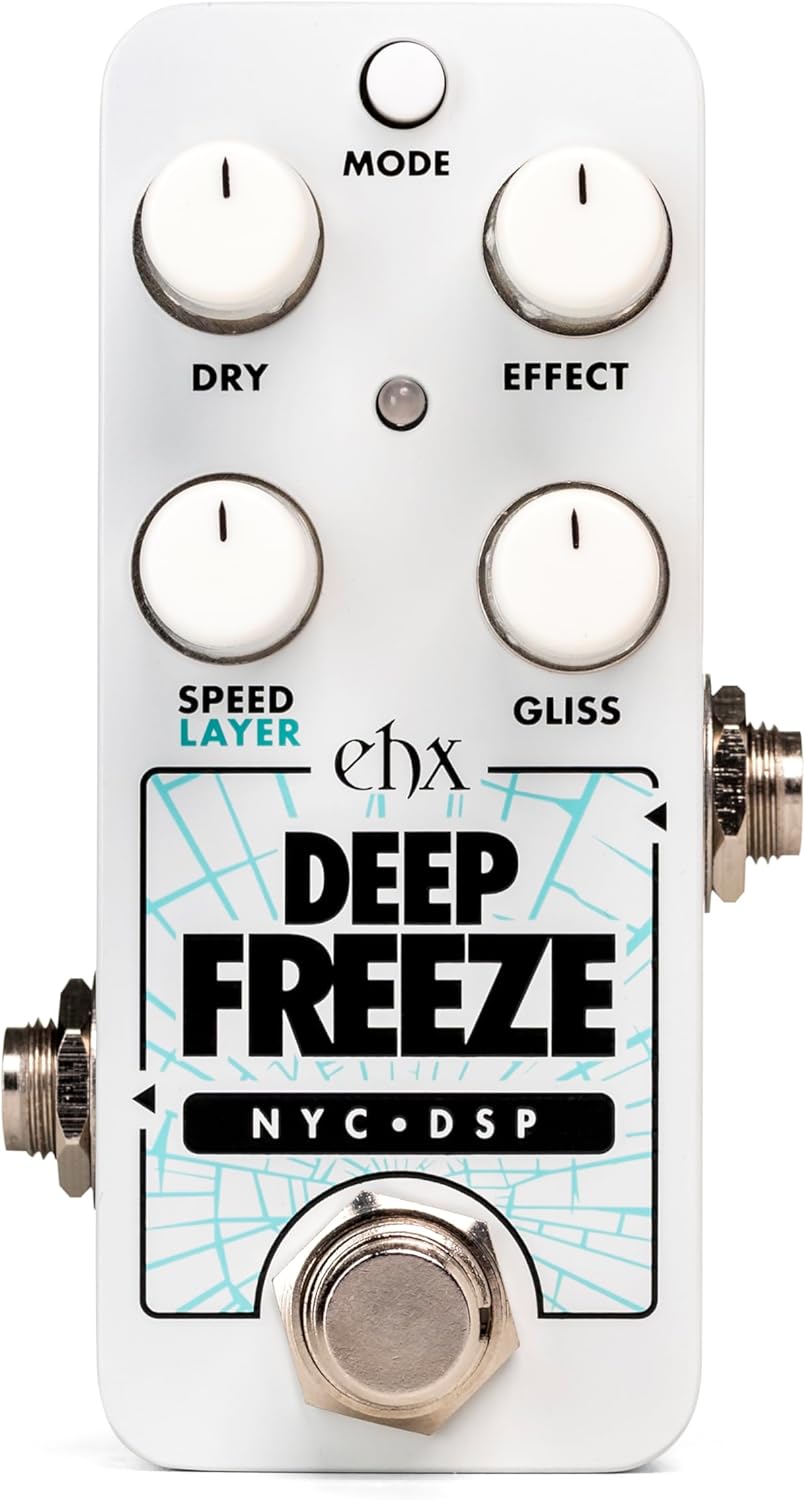 Electro - Harmonix Pico Deep Freeze Sound Retainer/Sustainer Pedal - electronicsexpo.com - Guitar Pedals & Effects