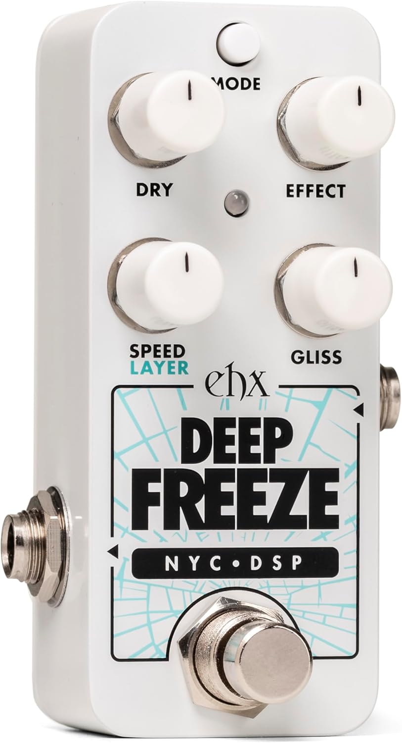 Electro - Harmonix Pico Deep Freeze Sound Retainer/Sustainer Pedal - electronicsexpo.com - Guitar Pedals & Effects