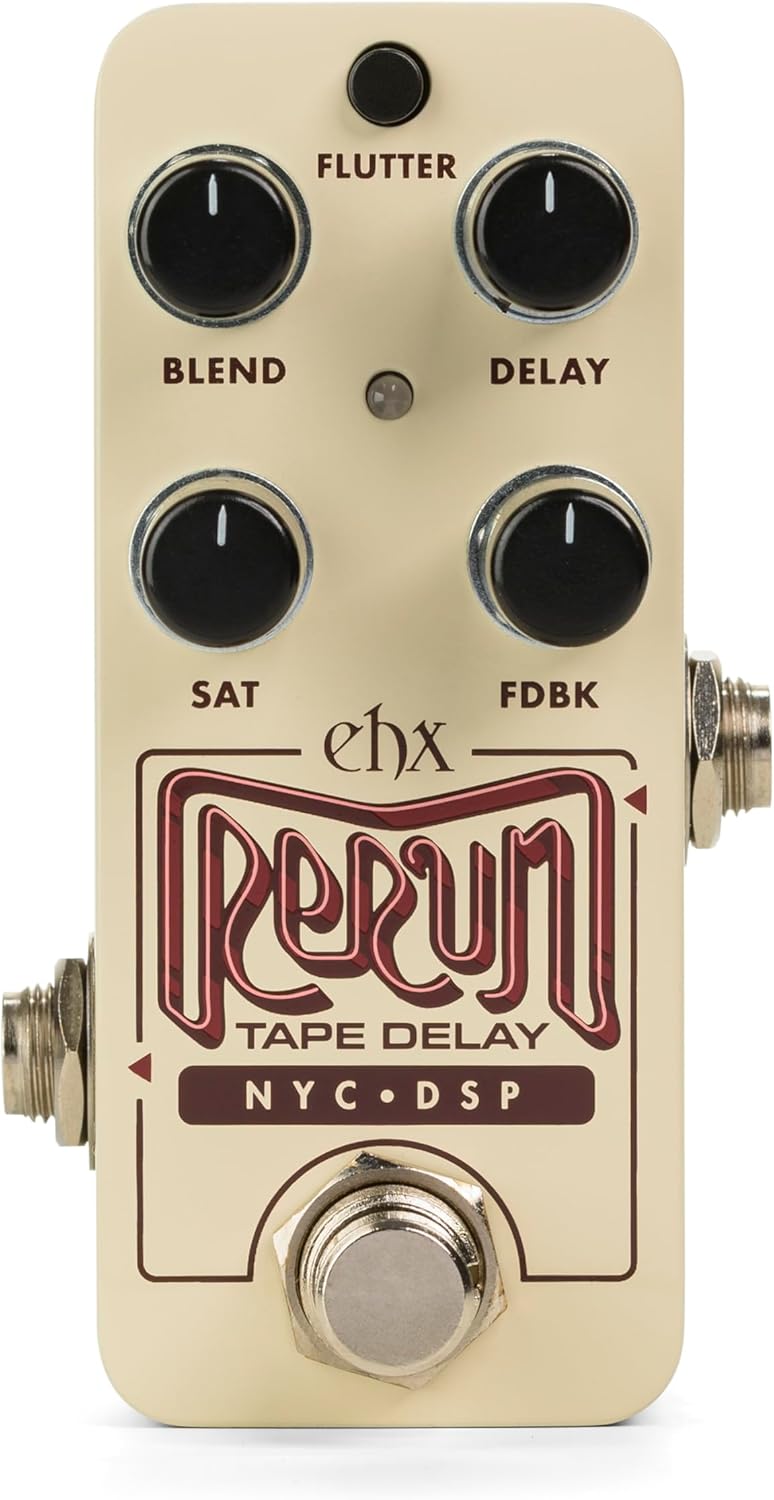 Electro - Harmonix Pico Rerun Tape Delay Pedal - electronicsexpo.com - Guitar Pedals & Effects