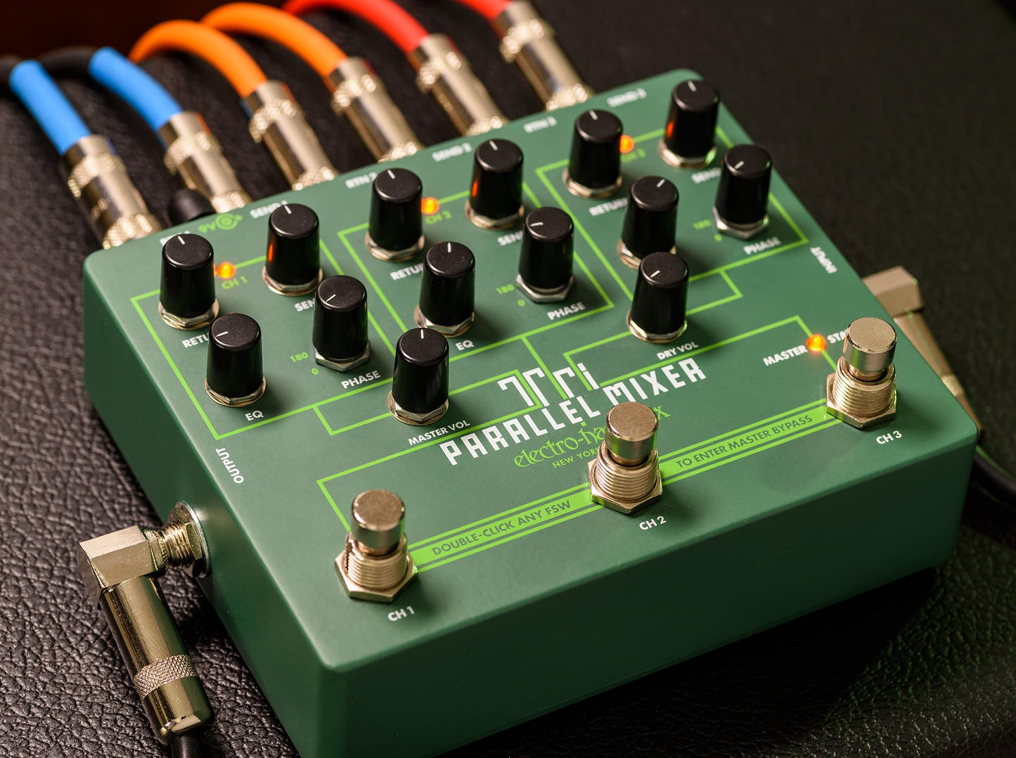 Electro - Harmonix Tri Parallel Mixer Effects Loop Mixer/Switcher Pedal - electronicsexpo.com - Guitar Pedals & Effects