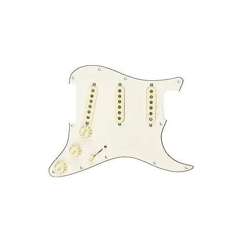 Fender Original 57/62 Prewired Stratocaster Pickguard (White) - electronicsexpo.com - Accessories