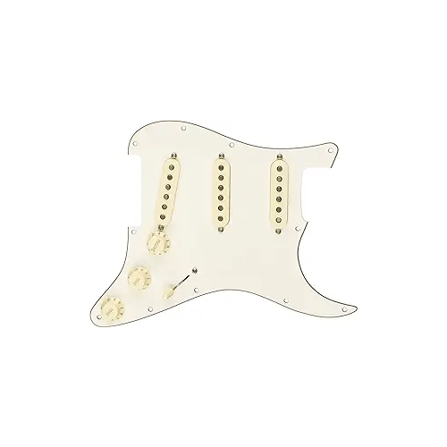 Fender Original 57/62 Prewired Stratocaster Pickguard (White) - electronicsexpo.com - Accessories