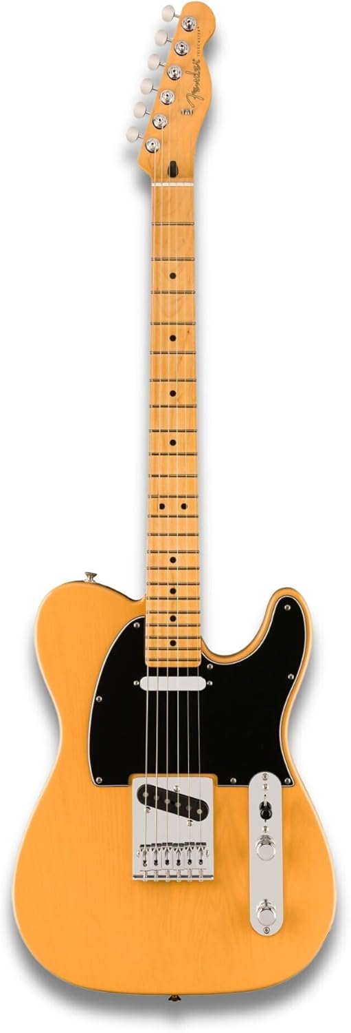 Fender Player II Telecaster Electric Guitar (Butterscotch Blonde with Maple Fingerboard) - electronicsexpo.com - Electric Guitars