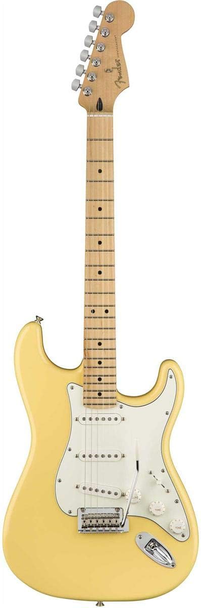 Fender Player Stratocaster SSS Electric Guitar (Buttercream/Maple Fingerboard) - electronicsexpo.com - Electric Guitars