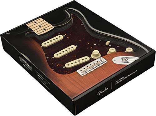 Fender Vintage Noiseless Prewired Stratocaster Pickguard (Tortoise) - electronicsexpo.com - Accessories