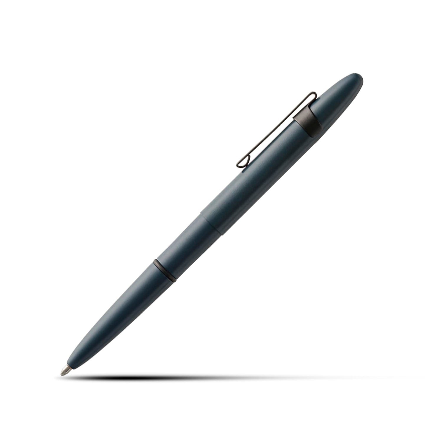 Fisher Space Pen Cerakote 400 Series Bullet Pen Elite Navy Blue Finished w/Matte Black Pocket Clip - electronicsexpo.com - Pens