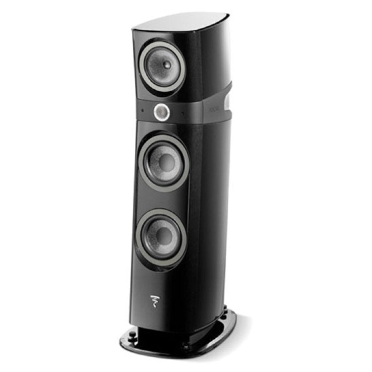 Focal Sopra No. 2 3 Way High-End Loudspeaker High Gloss Black (Each) - electronicsexpo.com-Floor Standing Speakers