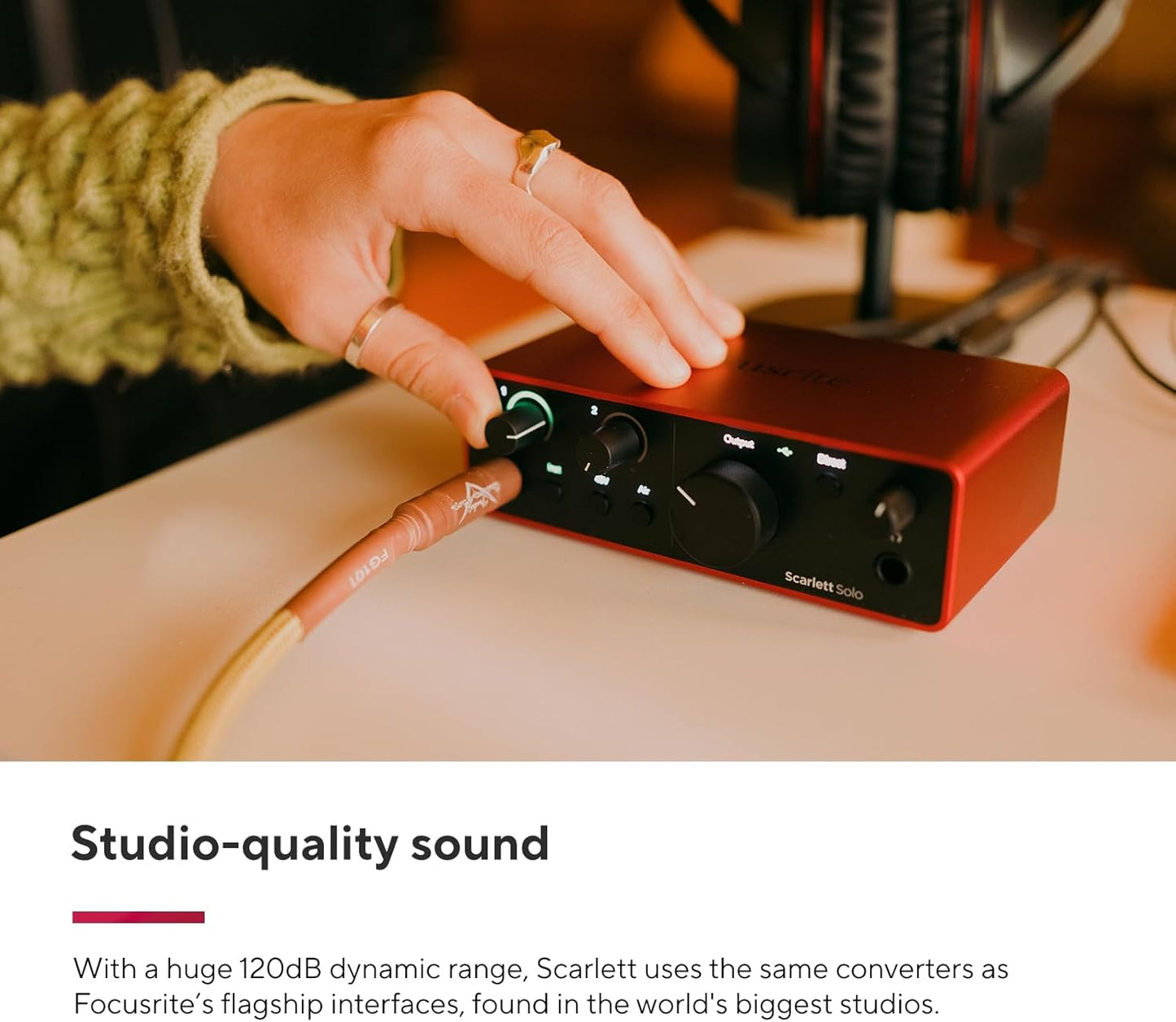 Focusrite Scarlett Solo Studio 4th Gen Recording Bundle - electronicsexpo.com - Studio Recording Bundles