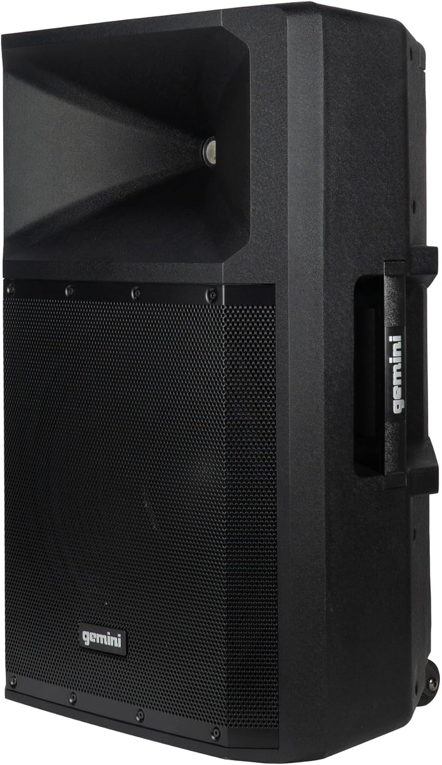Gemini Sound GSP - 2200 Elite 2200W 15" Active DJ PA Speaker with Bluetooth Stereo and Integrated 3 - Channel Mixer - electronicsexpo.com - Powered + PA Speakers