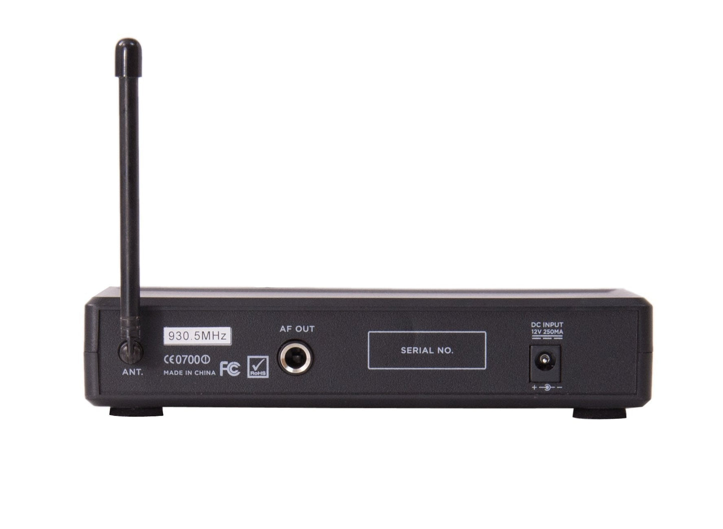 Gemini Sound UHF - 01M Professional Audio DJ Equipment Superior Single Channel Wireless UHF Handheld Microphone Receiver System with 150ft Operating Range - electronicsexpo.com - Misc