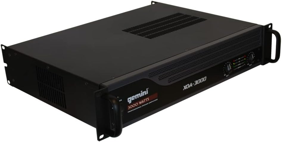 Gemini Sound XGA - 3000 Class AB 2X 200W Professional - Grade DJ Amplifier - electronicsexpo.com - Power Amplifiers