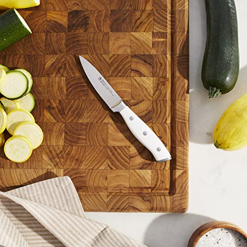HENCKELS Forged Accent Razor - Sharp 3 - pc Kitchen Knife Set, Chef Knife, Paring Knife, Utility Knife - electronicsexpo.com - Knives
