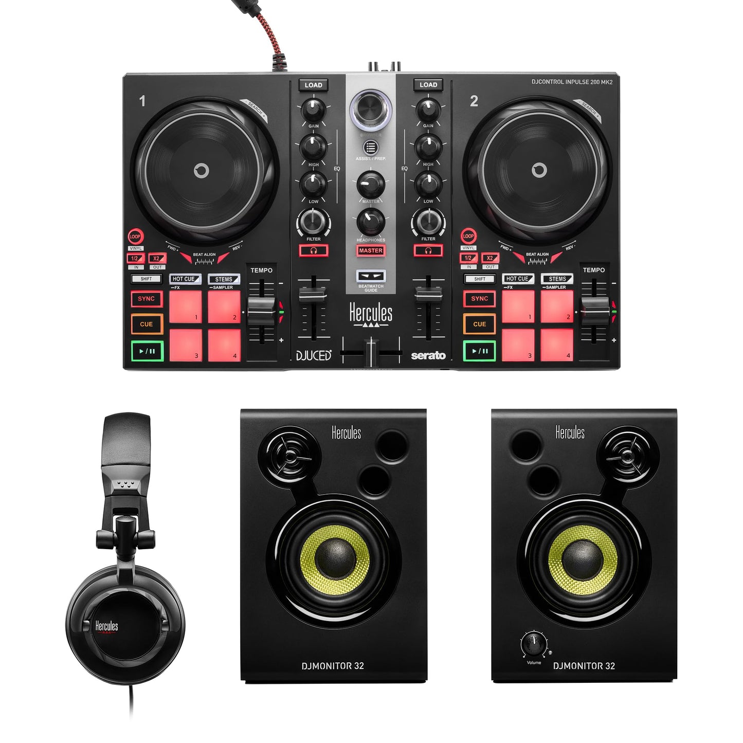 Hercules All - in - One Kit DJLearning Kit MK2 - electronicsexpo.com - Controllers