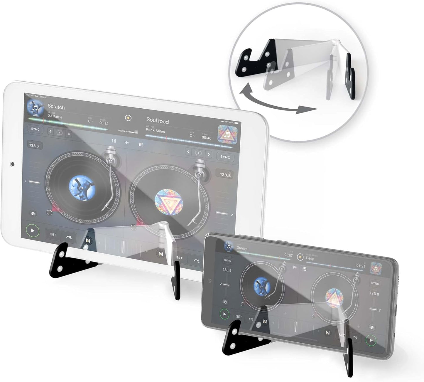 Hercules DJControl Mix Bluetooth Wireless DJ Controller for Smartphones (iOS and Android) - electronicsexpo.com - Controllers