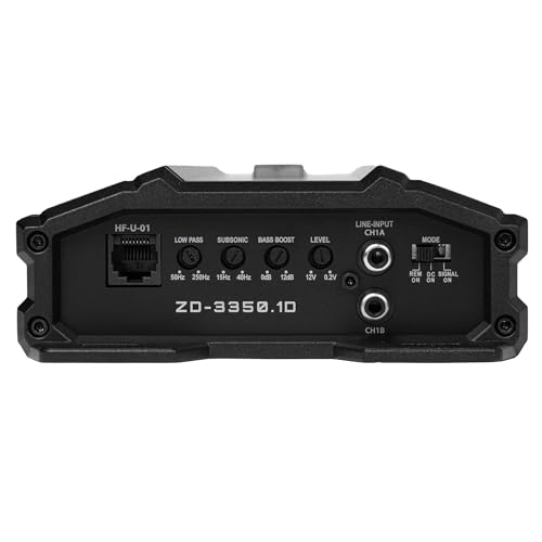 Hifonics Zeus Delta 3,350 Watt Compact Mono Block Nickel Plated Mobile Car Audio Amplifier - electronicsexpo.com - Car Amplifiers + Equalizers