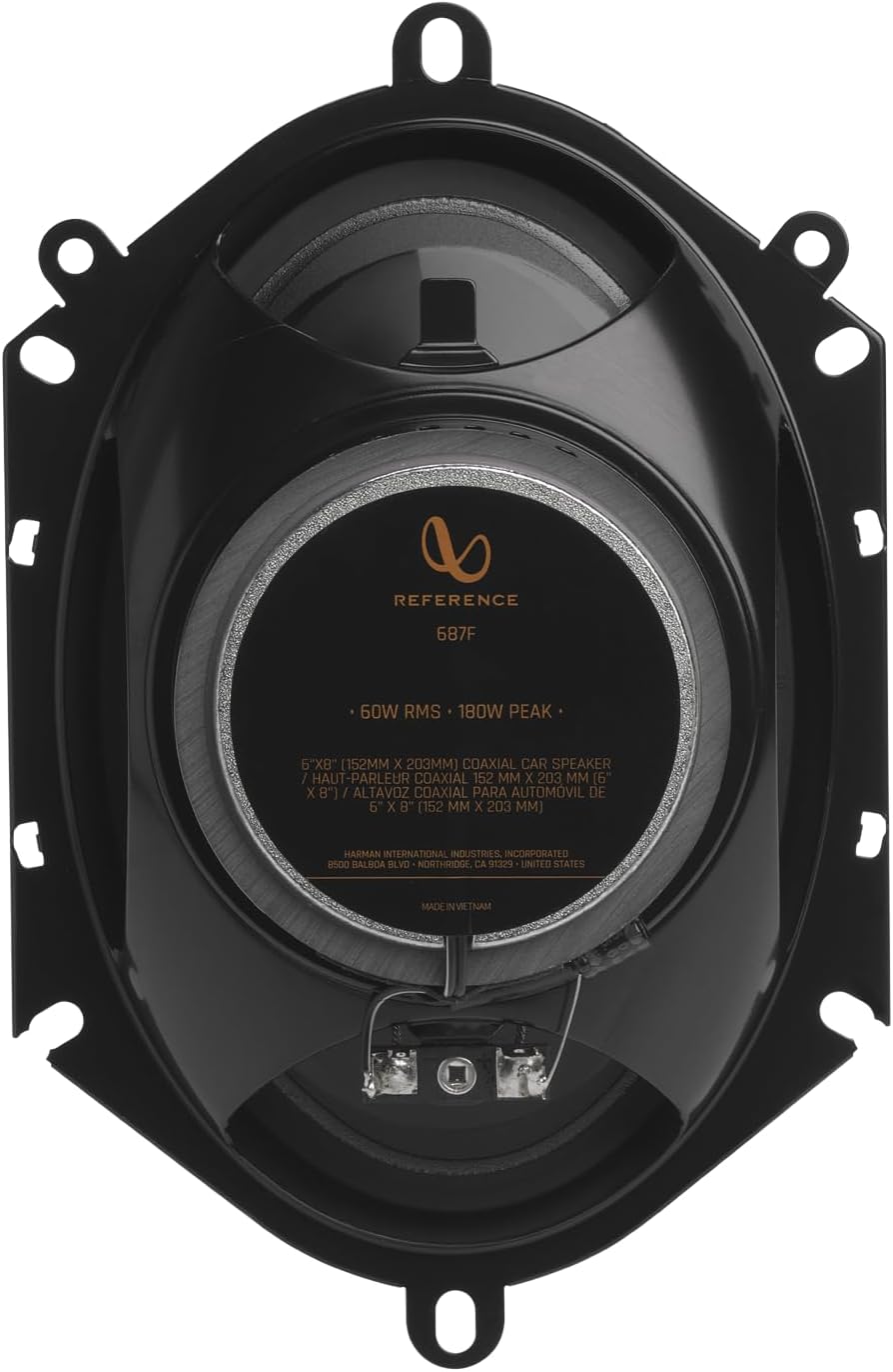 Infinity Reference REF687F Reference Series 6"x8" 2 - Way Car Speakers (Pair) - electronicsexpo.com - Car Speakers