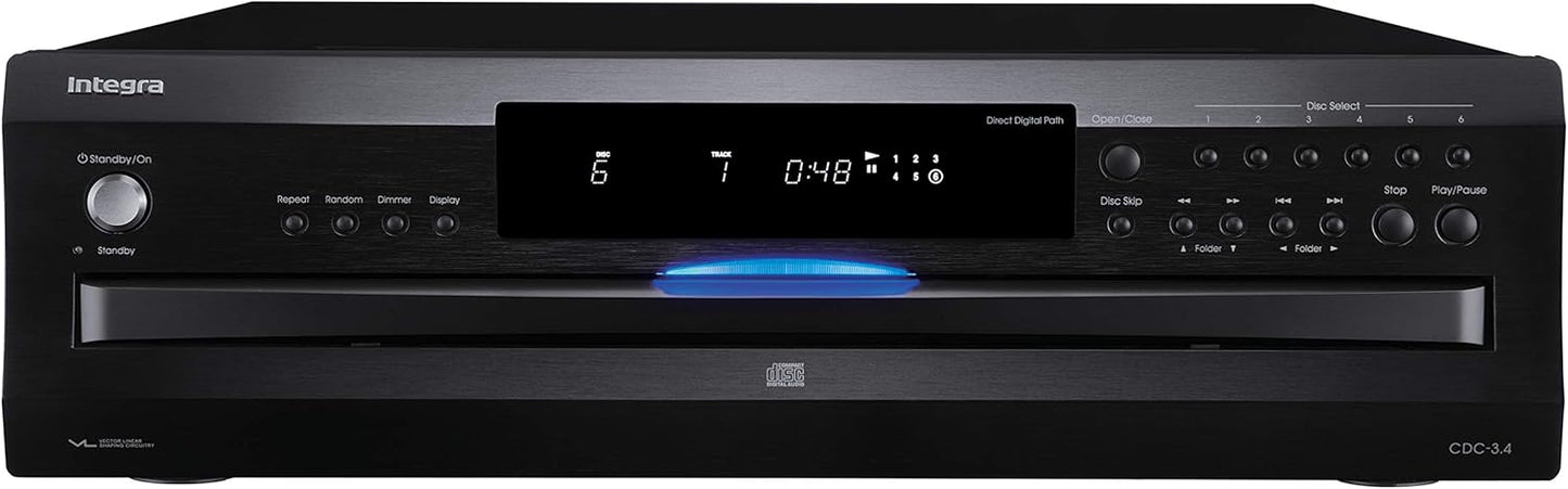Integra Premium 6 Disc CD Carousel Changer (CDC - 3.4) - electronicsexpo.com - CD Players