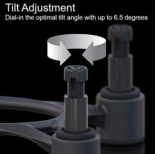 IsoAcoustics Aperta Series Isolation Speaker Stands with Tilt Adjustment (Pair) - electronicsexpo.com - Speaker Accessories