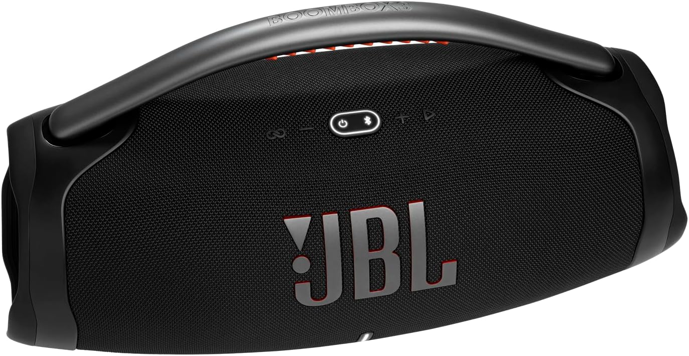JBL Boombox 3 Portable Bluetooth Speaker with IPX7 Waterproof (Certified Refurbished) - electronicsexpo.com - Bluetooth Speakers
