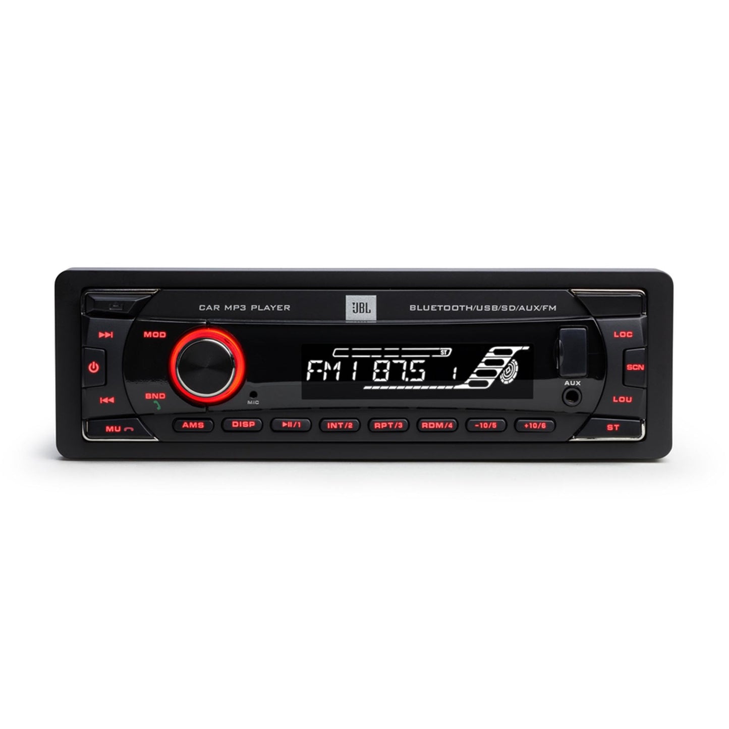 JBL Celebrity100 Single DIN Bluetooth FM Radio USB/AUX SD/MP3 Cars High Power Mechless Stereo Receiver - electronicsexpo.com - Car Stereo Receivers