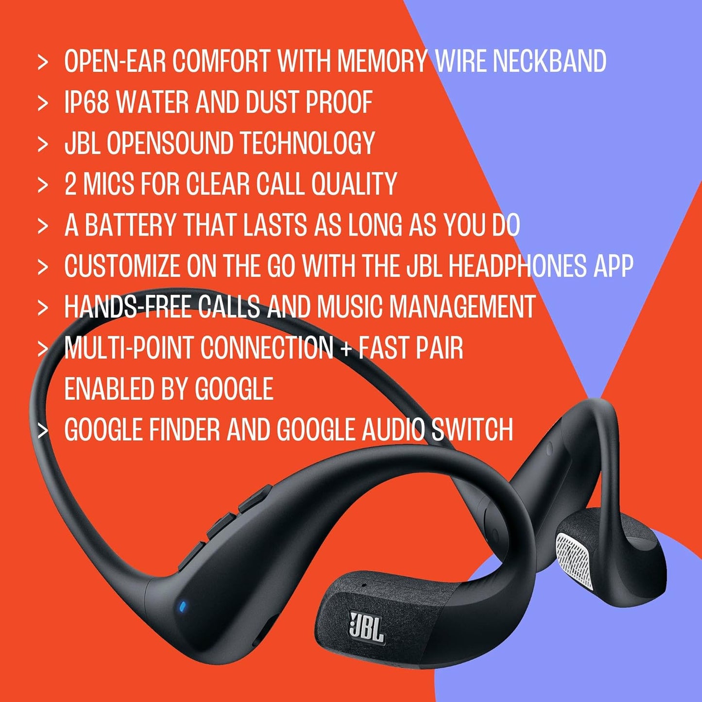 JBL Endurance Pace Open - Ear Sport Headphones - electronicsexpo.com - Headphones