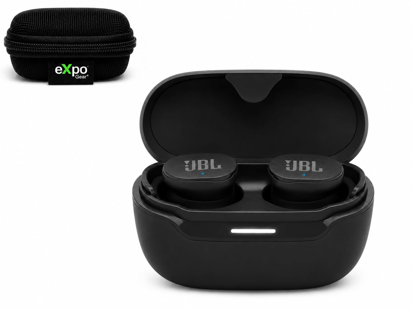 JBL Endurance Race 2 True Wireless Sport Earbuds with Hard Case Black (Bundle) - electronicsexpo.com-Headphones