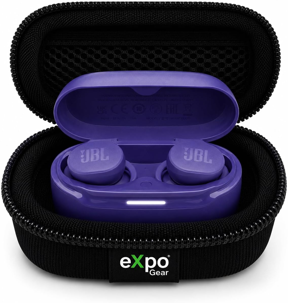 JBL Endurance Race 2 True Wireless Sport Earbuds with Hard Case Purple (Bundle) - electronicsexpo.com-Headphones