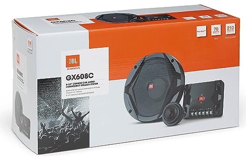 JBL GX608C 210 Watt 6 - 1/2" 2 - Way GX Series Complete Component System (Certified Refurbished) - electronicsexpo.com - Car Speakers