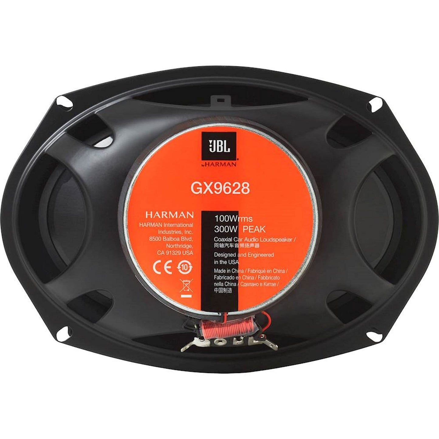 JBL GX9628 6x9" Coaxial Car Audio Speakers 300 Watts Maximum Power - electronicsexpo.com - Car Speakers