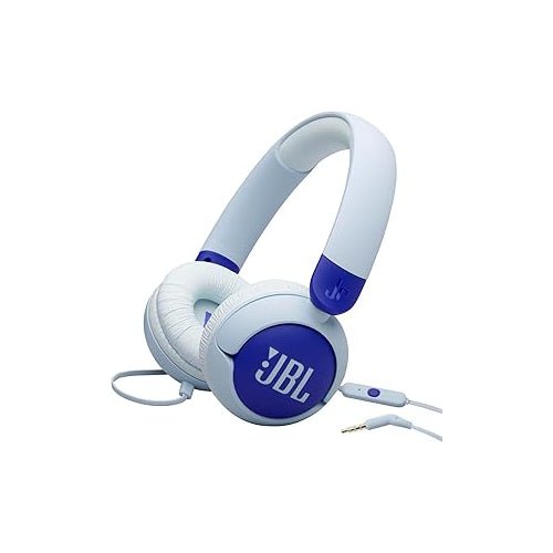 JBL Junior 320 Wired On - Ear Kids Headphones (Blue) - electronicsexpo.com - Headphones