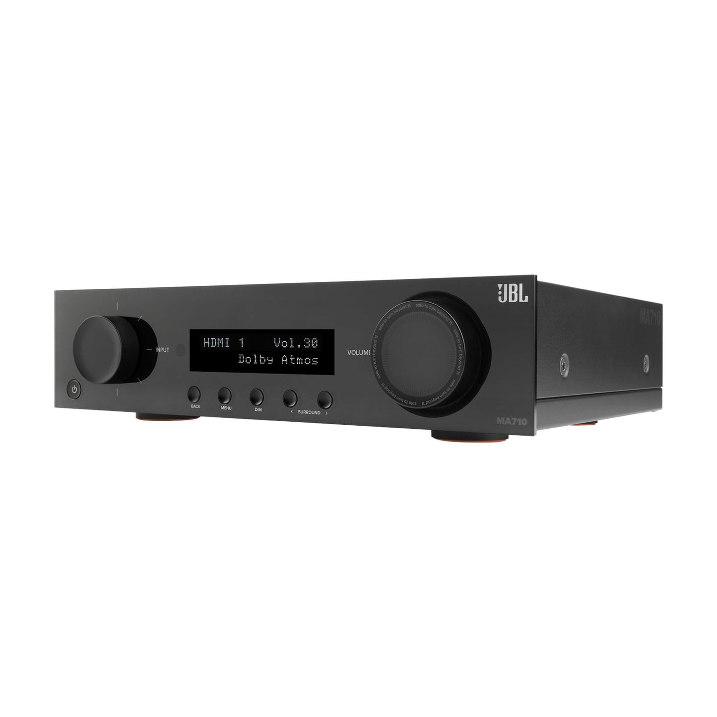 JBL MA710 7.2 - Channel Home Theater Receiver with Wi - Fi, Bluetooth, Apple AirPlay 2, Google Cast and Dolby Atmos - electronicsexpo.com - Home Theater Receivers