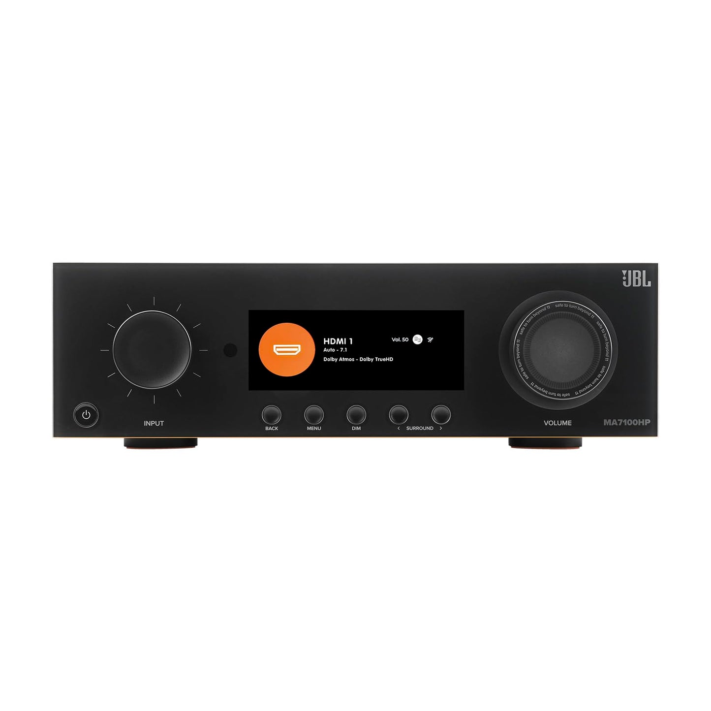 JBL MA7100HP 7.2 - Channel 8k Home Theater Receiver with Wi - Fi, Bluetooth, Apple AirPlay 2, Google Cast and Dolby Atmos - electronicsexpo.com - Home Theater Receivers