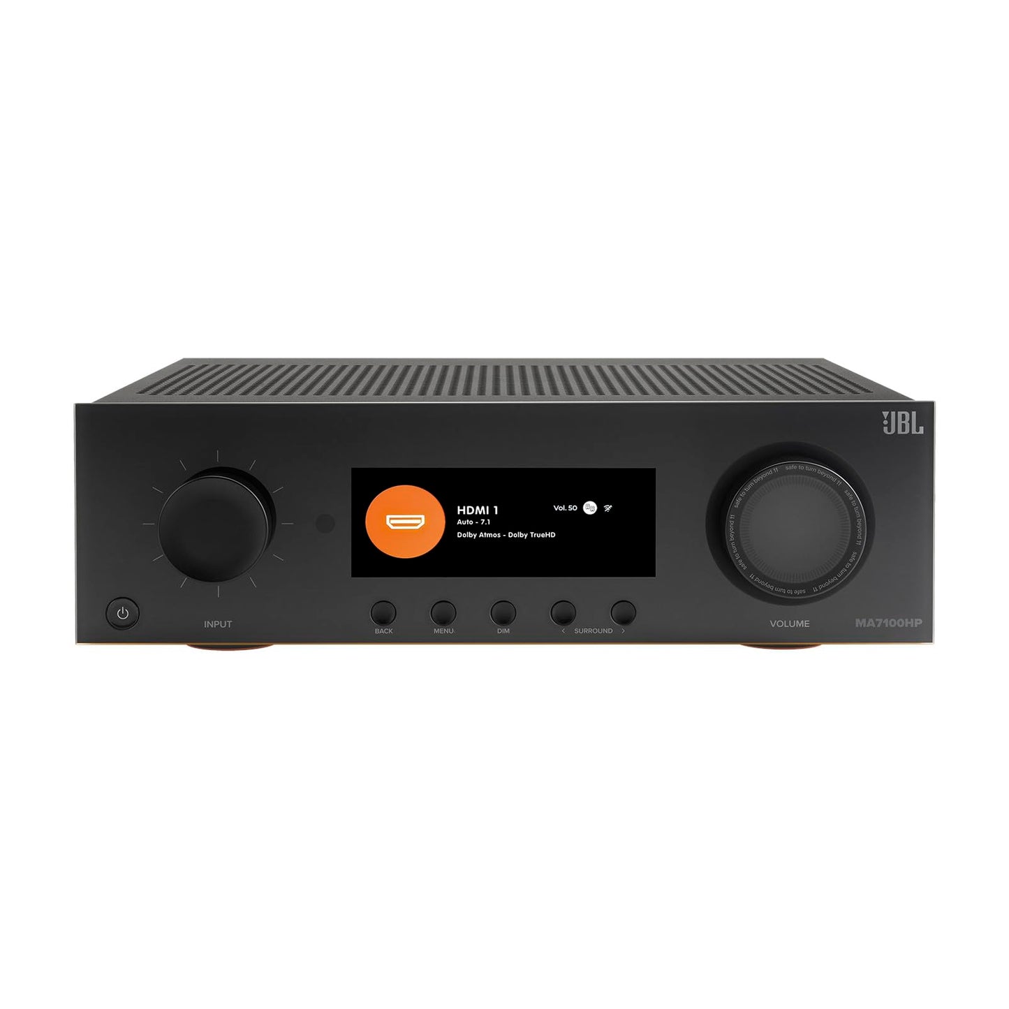 JBL MA7100HP 7.2 - Channel 8k Home Theater Receiver with Wi - Fi, Bluetooth, Apple AirPlay 2, Google Cast and Dolby Atmos - electronicsexpo.com - Home Theater Receivers