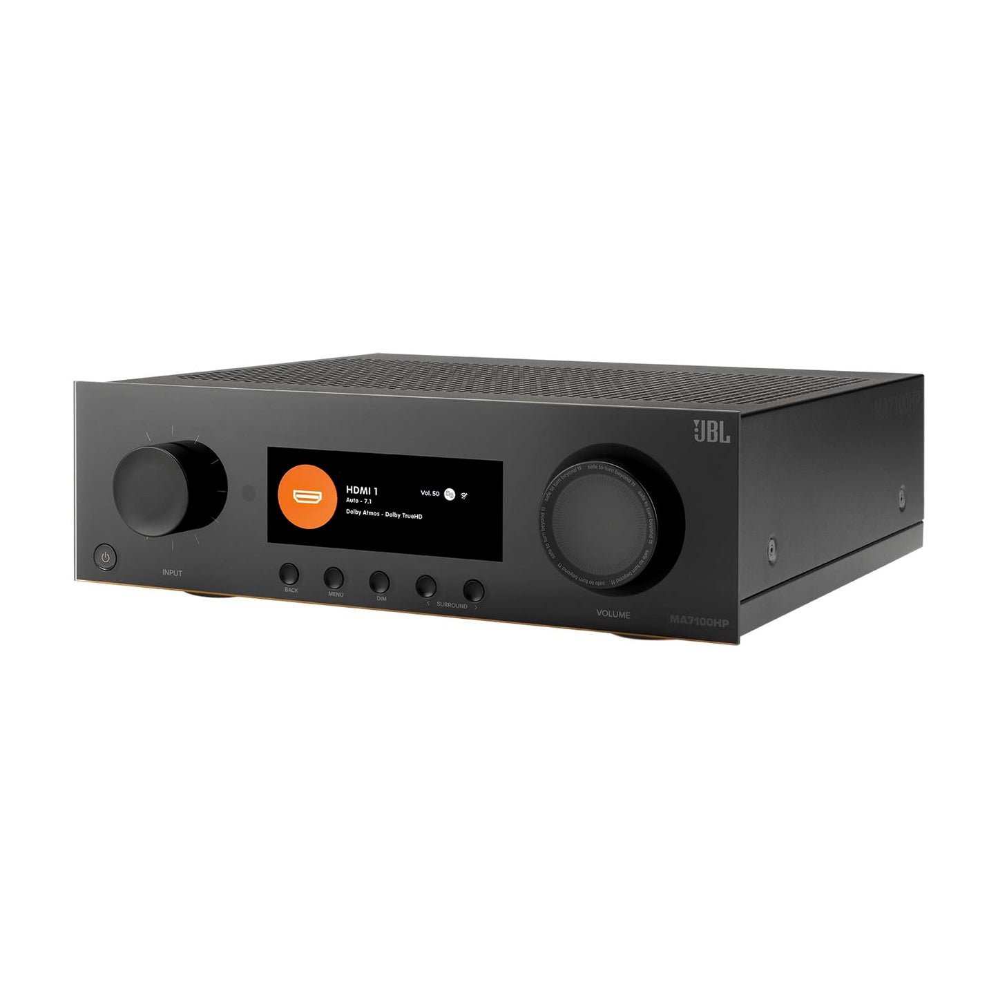 JBL MA7100HP 7.2 - Channel 8k Home Theater Receiver with Wi - Fi, Bluetooth, Apple AirPlay 2, Google Cast and Dolby Atmos - electronicsexpo.com - Home Theater Receivers