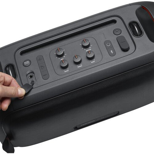 JBL PartyBox On - the - Go Essential Portable Wireless Party Speaker with Microphone - electronicsexpo.com - Bluetooth Speakers