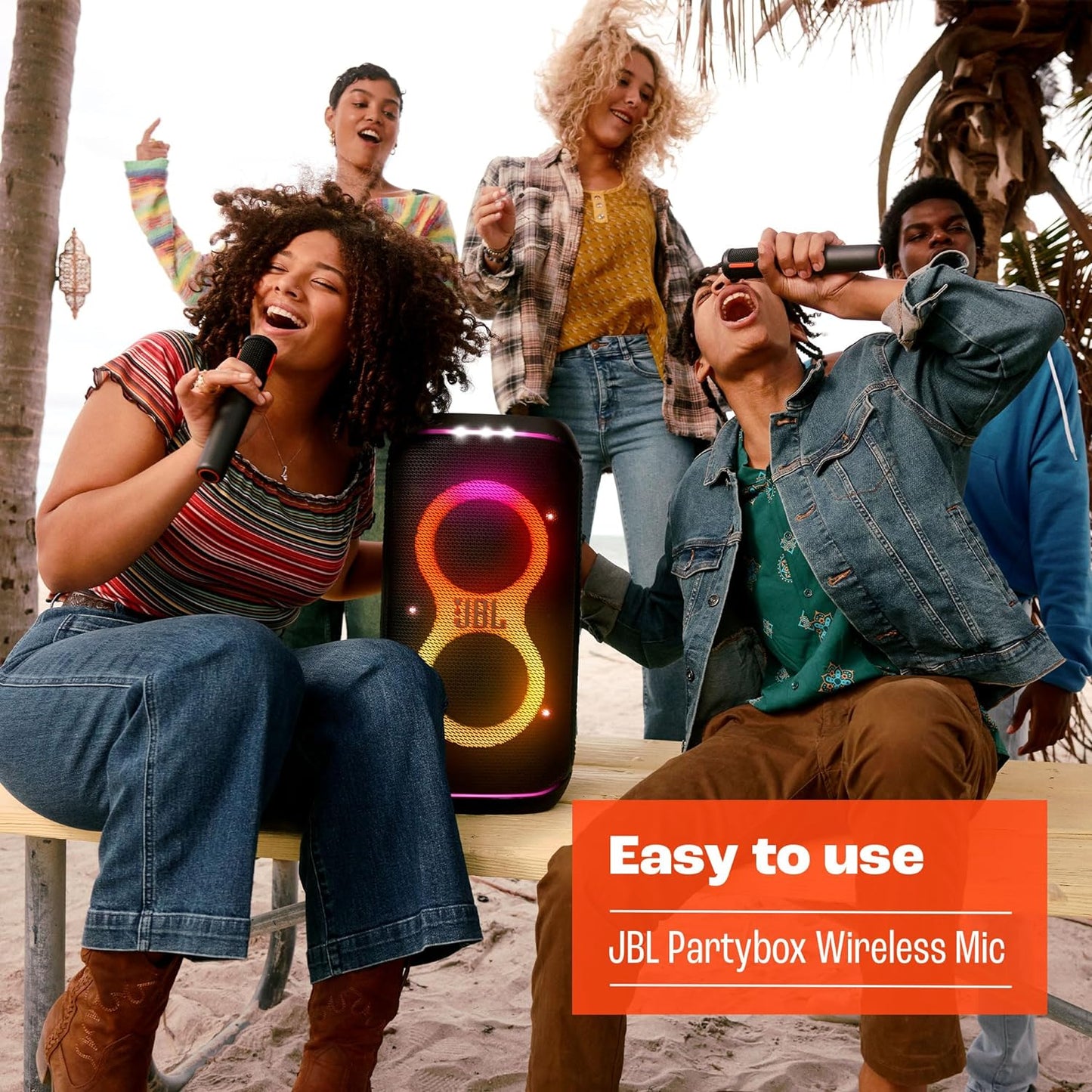 JBL PartyBox Wireless Mic Digital Wireless Microphones (2 Pack) - electronicsexpo.com - Microphones