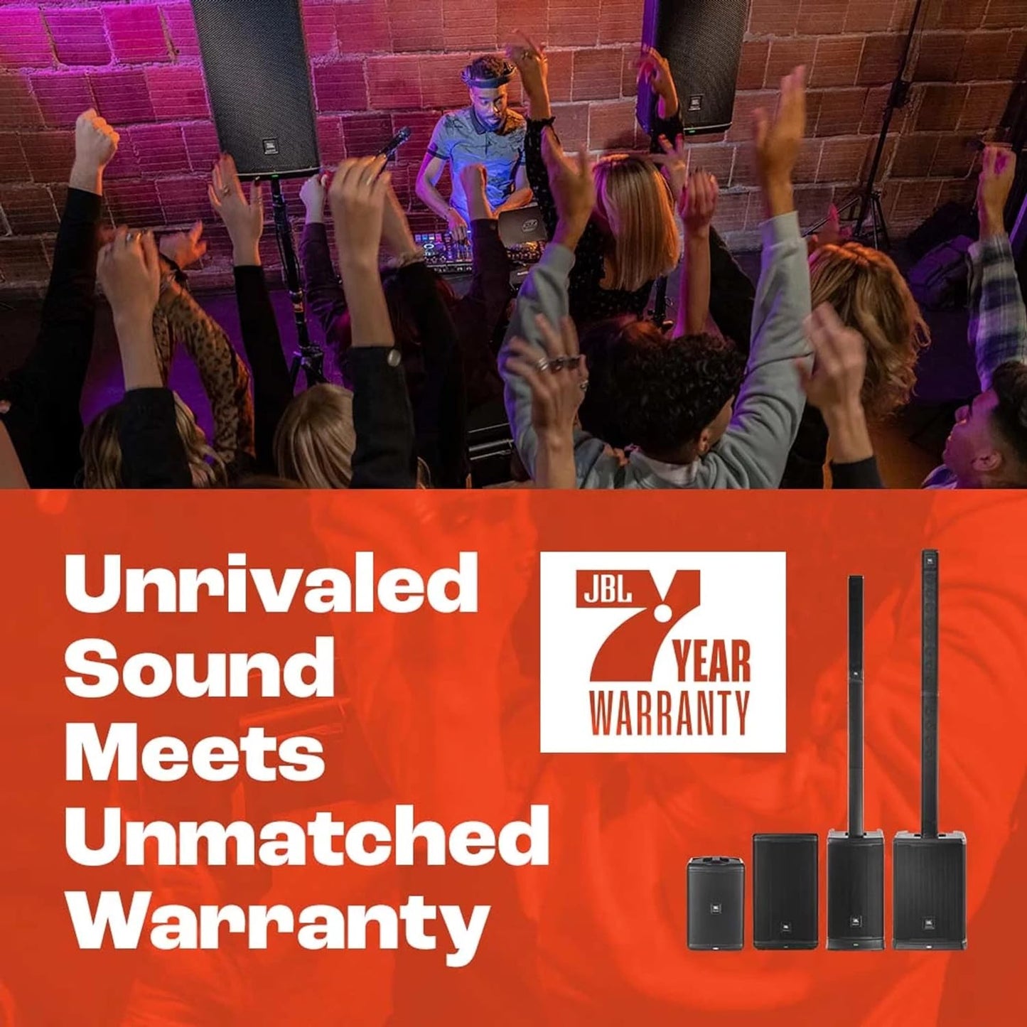 JBL PRO PRX ONE All - in - One Powered Column Array PA System with Mixer and DSP - electronicsexpo.com - Powered + PA Speakers