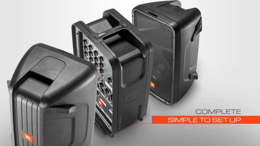 JBL Professional EON208P Portable All - in - One Dual Speaker, 2 - Way PA System - electronicsexpo.com - Speakers
