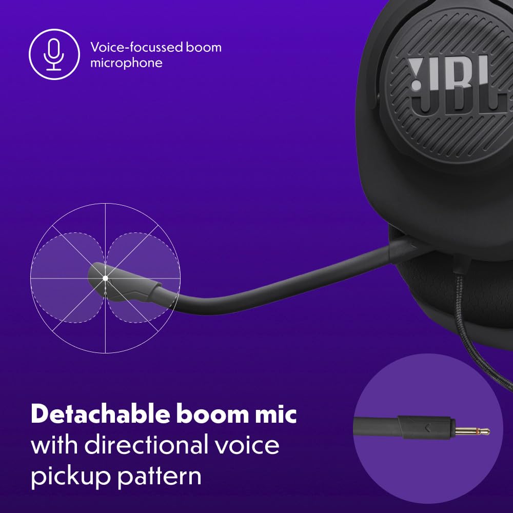 JBL Quantum 100M2 Wired Gaming Headset - electronicsexpo.com - Headphones
