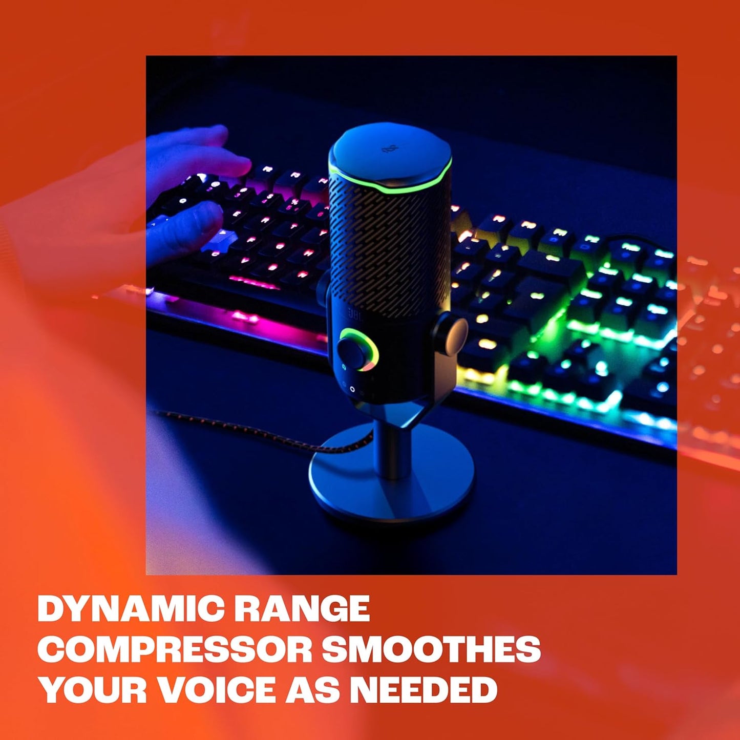 JBL Quantum Stream Studio Quad Pattern Premium USB Microphone - electronicsexpo.com - Microphones