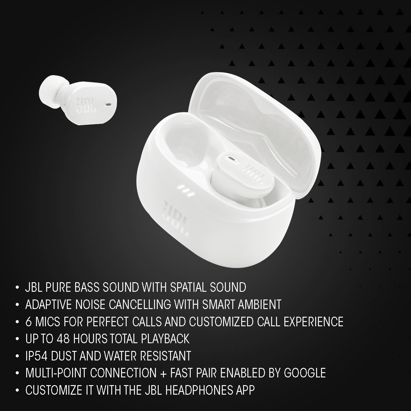 JBL Tune Buds 2 True Wireless Noise Cancelling Earbuds - electronicsexpo.com - Headphones
