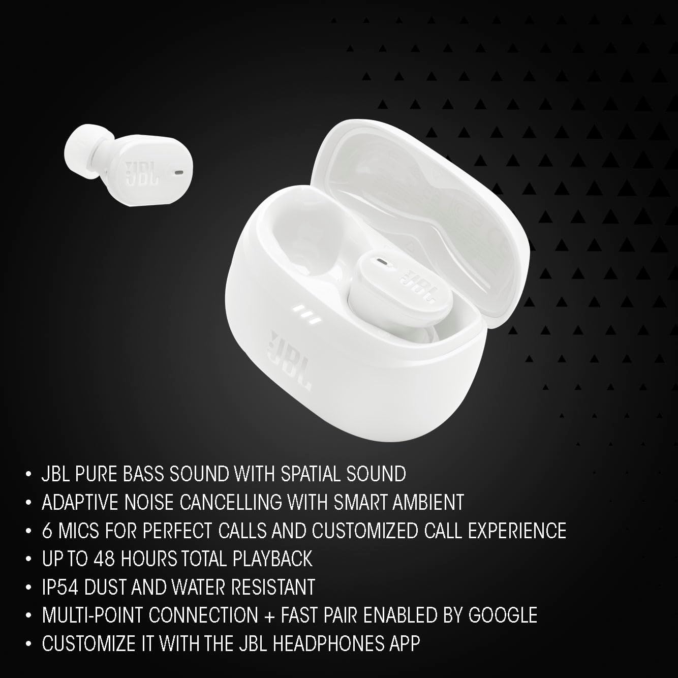 JBL Tune Buds 2 True Wireless Noise Cancelling Earbuds - electronicsexpo.com - Headphones